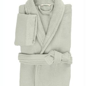 Haven-Organic Cotton Robe in Sky Green